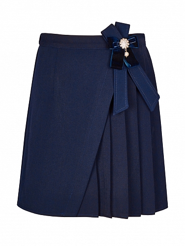 Школьные юбки для девочек для девочек ЮБ-036 оптом. Фото 0