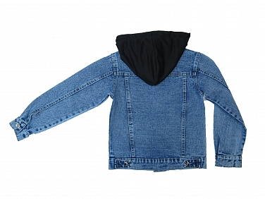 Джинсовый пиджак для мальчиков для мальчиков L-1158-8 оптом. Фото 1