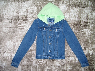 Джинсовый пиджак для девочек для девочек SA22-325# оптом