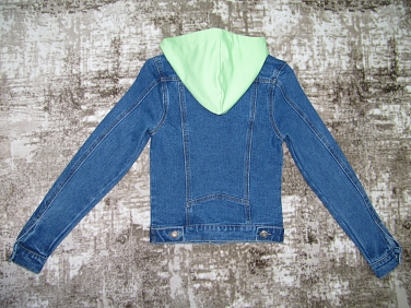 Джинсовый пиджак для девочек для девочек SA22-325# оптом. Фото 1