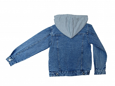 Джинсовый пиджак для мальчиков для мальчиков L-1156-5 оптом. Фото 1